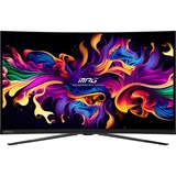 MSI MPG 321CURX QD-OLED 31.5" 4K UHD Curved gaming monitor Zwart, 2x HDMI, DisplayPort, USB, Adaptive-Sync, 240 Hz