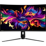 MSI MPG 321CURX QD-OLED 31.5" 4K UHD Curved gaming monitor Zwart, 2x HDMI, DisplayPort, USB, Adaptive-Sync, 240 Hz