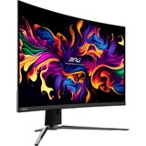 MSI MPG 321CURX QD-OLED 31.5" 4K UHD Curved gaming monitor Zwart, 2x HDMI, DisplayPort, USB, Adaptive-Sync, 240 Hz