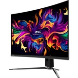 MSI MPG 321CURX QD-OLED 31.5" 4K UHD Curved gaming monitor Zwart, 2x HDMI, DisplayPort, USB, Adaptive-Sync, 240 Hz
