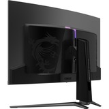 MSI MPG 321CURX QD-OLED 31.5" 4K UHD Curved gaming monitor Zwart, 2x HDMI, DisplayPort, USB, Adaptive-Sync, 240 Hz
