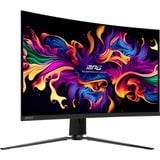 MSI MPG 321CURX QD-OLED 31.5" 4K Ultra HD curved gaming monitor Zwart, 1x DisplayPort, 2x HDMI, 1x USB-C, 2x USB-A, 240 Hz