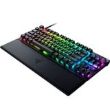 Razer Huntsman V3 Pro TKL RGB mechanisch gaming toetsenbord Zwart, US lay-out (QWERTY), Razer Analog Optical Gen 2, 80% (TKL)	, Double-shot PBT