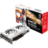 SAPPHIRE Radeon RX 9060 XT PURE 16GB OC grafische kaart 1x DisplayPort, 2x HDMI