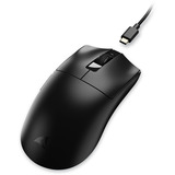 Sharkoon FIREGLIDER One gaming muis Zwart, 400 - 12.000 DPI, 2.4 GHz / USB