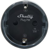 Shelly Plug PM Gen3 slimme wifi stekker Zwart