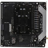 ASRock B650E PG-ITX WIFI socket AM5 moederbord Zwart/rood, 2.5 Gb-LAN, Wi-Fi, BT, Sound, Mini-ITX