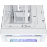 Corsair FRAME 4000X RS midi tower behuizing Wit | 2x USB-A | 1x USB-C | RGB | Tempered Glass