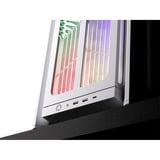 Corsair FRAME 4000X RS midi tower behuizing Wit | 2x USB-A | 1x USB-C | RGB | Tempered Glass