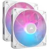 Corsair iCUE LINK RX140 RGB Starterskit case fans Wit, 2 stuks, 140 x 140 x 25 mm, PWM