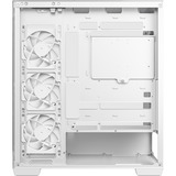 DeepCool CG580 4F WH V2 midi tower behuizing Wit | 2x USB-A | 1x USB-C | RGB | Tempered Glass