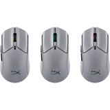 HyperX Pulsefire Haste 2 Pro gaming muis Grijs, 400 - 26.000 dpi