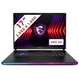 MSI Raider GE78 HX (14VIG-640BE) 17"  gaming laptop Zwart | Core i9-14900HX | RTX 4090 | 32 GB | 2 TB SSD | 240 Hz