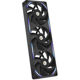 NZXT F360X RGB case fans Zwart, 3 stuks, 360 x 120 x 30 mm, PWM