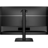 AOC Q27E4U 27" monitor Zwart, HDMI, DisplayPort, 4x USB-A, USB-B