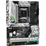 ASRock Z790 STEEL LEGEND WIFI socket 1700 moederbord Zilver/zwart, RAID, 2.5 Gb-LAN, Wi-Fi, BT, Sound, ATX