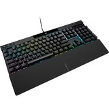 Corsair K70 RGB PRO Mechanical Gaming Keyboard Zwart, US lay-out, Cherry MX RGB Red, RGB leds, PBT double-shot