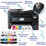 Epson EcoTank ET-4850 all-in-one inkjetprinter met faxfunctie Zwart, Inkttank, Scannen, Kopiëren, Faxen, LAN, Wi-Fi, inclusief tot 3 jaar inkt