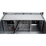 Inter-Tech 4U 40255 rack behuizing Zwart | 2x USB-A