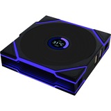 Lian Li UNI FAN TL 120 LCD Wireless RGB case fan Zwart, 120 x 124 x 28 mm, PWM, 1x 9-pin USB