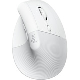 Logitech Lift voor Mac Verticale Ergonomische Muis - Rechtshandig Wit, 400 - 4000 dpi, Bluetooth Low Energy