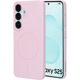 Mobiparts Samsung Galaxy S25 - Slim Line MagSafe Case telefoonhoesje Roze