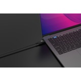 Sitecom USB-C naar USB-C voedingskabel met led-scherm Zwart, 1,5 meter