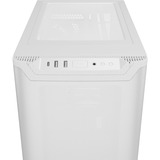 be quiet! PURE BASE 501 Airflow Window midi tower behuizing Wit | 2x USB-A | 1x USB-C | Tempered Glass