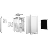 be quiet! PURE BASE 501 Airflow Window midi tower behuizing Wit | 2x USB-A | 1x USB-C | Tempered Glass