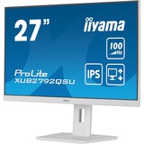 iiyama ProLite XUB2792QSU-W6 27" monitor Wit, HDMI, DisplayPort, USB, Audio