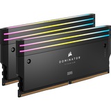 Corsair Dominator Titanium RGB 64 GB DDR5-6600 (2x 32 GB) werkgeheugen Zwart, CMP64GX5M2X6600C32, XMP 3.0