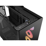 Corsair FRAME 4500X RS-R ARGB midi tower behuizing Zwart | 2x USB-A | 1x USB-C | Tempered Glass