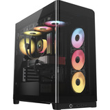 Corsair FRAME 4500X RS-R ARGB midi tower behuizing Zwart | 2x USB-A | 1x USB-C | Tempered Glass