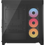 Corsair FRAME 4500X RS-R ARGB midi tower behuizing Zwart | 2x USB-A | 1x USB-C | Tempered Glass