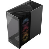 Corsair FRAME 4500X RS-R ARGB midi tower behuizing Zwart | 2x USB-A | 1x USB-C | Tempered Glass