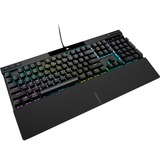 Corsair K70 PRO RGB, gaming toetsenbord Zwart, BE Lay-out, Cherry MX RGB Red, RGB leds, PBT double-shot