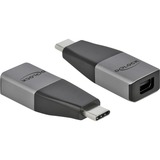 DeLOCK USB-C 3.2 Gen 1 naar Mini DisplayPort adapter Grijs/zwart, 4K 60 Hz