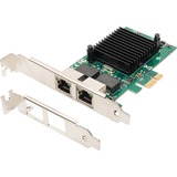 Digitus Gigabit Ethernet PCI Express Card netwerkadapter 2 poorten