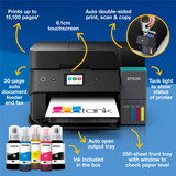 Epson EcoTank ET-4950 all-in-one inkjetprinter Zwart, Faxen, Scannen, Kopiëren, Wi-Fi, inclusief tot 3 jaar inkt