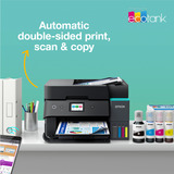 Epson EcoTank ET-4950 all-in-one inkjetprinter Zwart, Faxen, Scannen, Kopiëren, Wi-Fi, inclusief tot 3 jaar inkt