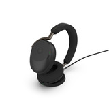 Jabra Evolve3 85 over-ear headset Zwart, Microsoft Teams (MS), Link390 USB-A