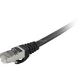 Sharkoon Patchkabel SFTP, RJ-45 met Cat.7a Zwart, 7,5 meter, Ruwe kabel