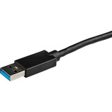 Startech USB-A naar Dual HDMI adapter Zwart/zwart, 4K