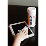 Whoosh! Screen Shine reinigingsdoek Wit/oranje, 70 stuks