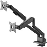 goobay Dual Monitor Mount, 17 tot 32 inch monitorarm Zwart