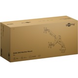 goobay Dual Monitor Mount, 17 tot 32 inch monitorarm Zwart
