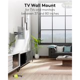 goobay TV Wall Mount Basic FULLMOTION (L) monitorarm Zwart