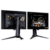 ASUS ROG Swift PG27AQWP-G EDITION 20 26.5" gaming monitor Zwart/goud, 2x HDMI, DisplayPort, 3x USB-A, 540 Hz / 720 Hz