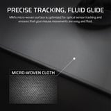 Corsair MM Anti-fray Cloth Medium gaming muismat Grijs