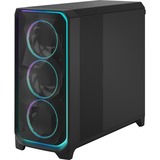 Fractal Design Meshify 3 XL Ambience Pro RGB big tower behuizing Zwart | 2x USB-A | 1x USB-C | RGB | Tempered Glass